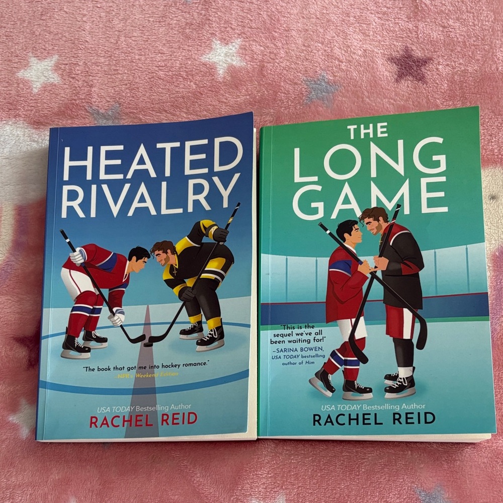 Hardcover-Style Book Set — Blue & Green Covers